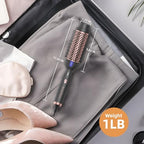 Thermal Brush, Hot Hair Curling Iron 1.77 Inch Thermal Round Hair Curling Brush with 2 Temp Settings, Universal Voltage, Tourmaline Ceramic, Negative Ion Technology, New Update Rose Gold