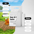 Santa Cruz Paleo Grass Fed Beef Tallow & Beeswax Lip Balm, 4 Pack, Beef Tallow for Skin Care Moisturizer, Lip Care for Dry Chapped Lips, Hypoallergenic for Sensitive Skin, Long Lasting & Vitamin Rich