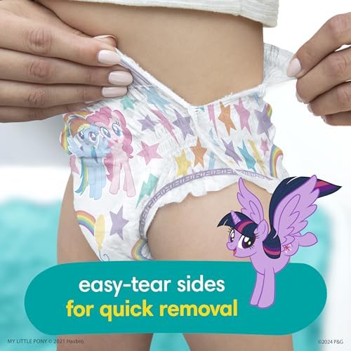 Pampers Training Pants - Easy Ups Girls & Boys - Size 2T-3T, 140 Count, My Little Pony Potty Underwear (Packaging May Vary)