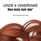 Light Mountain Henna Hair Color & Conditioner - Red Hair Dye for Men/Women, Organic Henna Leaf Powder and Botanicals, Chemical-Free, Semi-Permanent Hair Color, 4 Oz (Pack of 3)