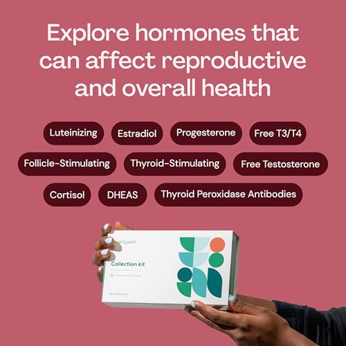 Everlywell At-Home Women's Health Test, Measures Biomarkers for Hormonal Wellness for Accurate Results from CLIA-Certified Labs Within Days, Ages 18 Plus