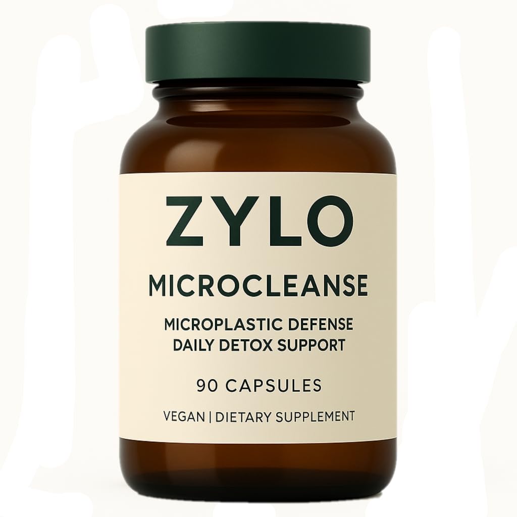 ThinkZylo Microplastic Detox Supplement | Natural Detox Support | Daily Cleanse for Gut Health and Microplastic Defense - - MicroCleanse