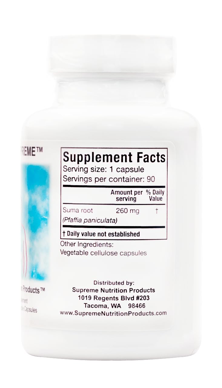 Supreme Nutrition Endo Supreme, 90 Pure Suma Root Vegetarian Capsules, Pack of 2