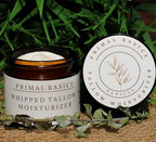 100% Grass Fed Grass Finished Whipped Vanilla Beef Tallow Moisturizer/Body Balm for Face, Body, Oily, Dry, Sensitive Skin -Contains Vitamins A, D, E, K -USA Made