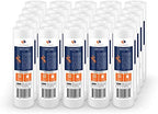 Aquaboon 1 Micron Whole House Sediment Filter 10 x 2.5 for RO & Well Water Filters Replacement Cartridges Compatible with AP110, WHKF-GD05, 25 Pack