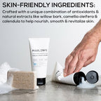 MARLOWE. No. 121 Facial Cleanser 6 oz, Daily Mens Face Wash with Natural Extracts & Antioxidants, Soothes, Purifies, Refreshes, Thick Lather, Fresh Woodsy Scent