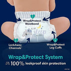 Pampers Disposable Diapers Size 4, Swaddlers 150 Count + Overnight (58 Count)