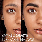 iMethod Eyebrow Stamp and Eyebrow Stencil Kit - Eye Brow Stamping Kit, Brow Stamp Kit, Brow Stencil and Stamp Kit, Brow Trio Eyebrow Kit, Perfect Bushy Eyebrows, Medium Brown