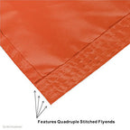 College Flags & Banners Co. Clemson Tigers Embroidered and Stitched Nylon Flag