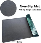 MTG Playmat Size 24x14in Free Storage Bags Non-Slip Backing Printing, Ideal for Card Game Enthusiasts TCG Playmat (with Zone,A Journey into)