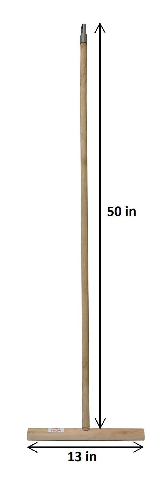 IMUSA USA I522-28 Cuban Wood Mop Stick