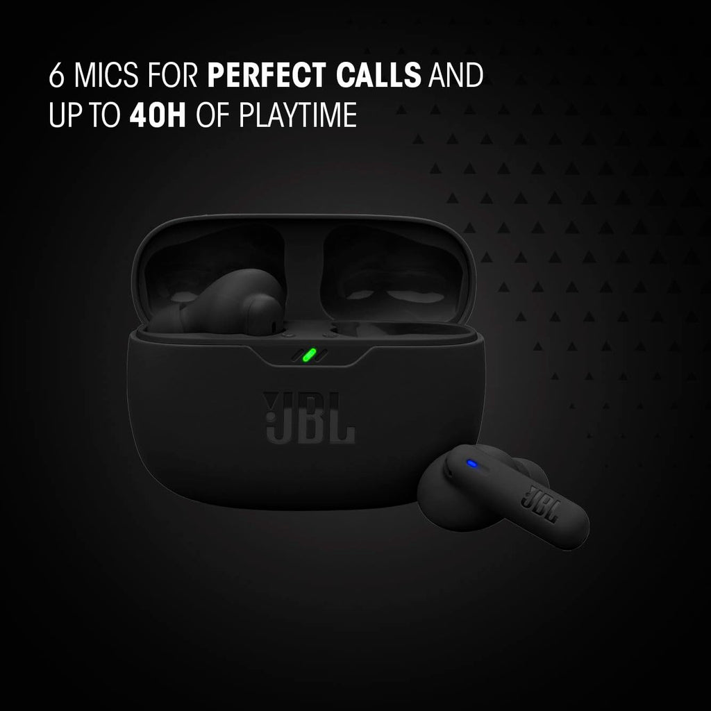 JBL Vibe Beam 2 - Noise Cancelling Earbuds - White