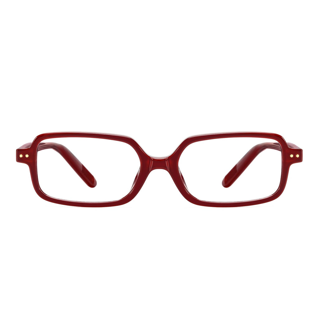 TIJN Magnus Blue Light Blocking Glasses for Women Men,Square Cat Eye Frame Bluelight Glasses for Gaming/Computer/Screen,DR