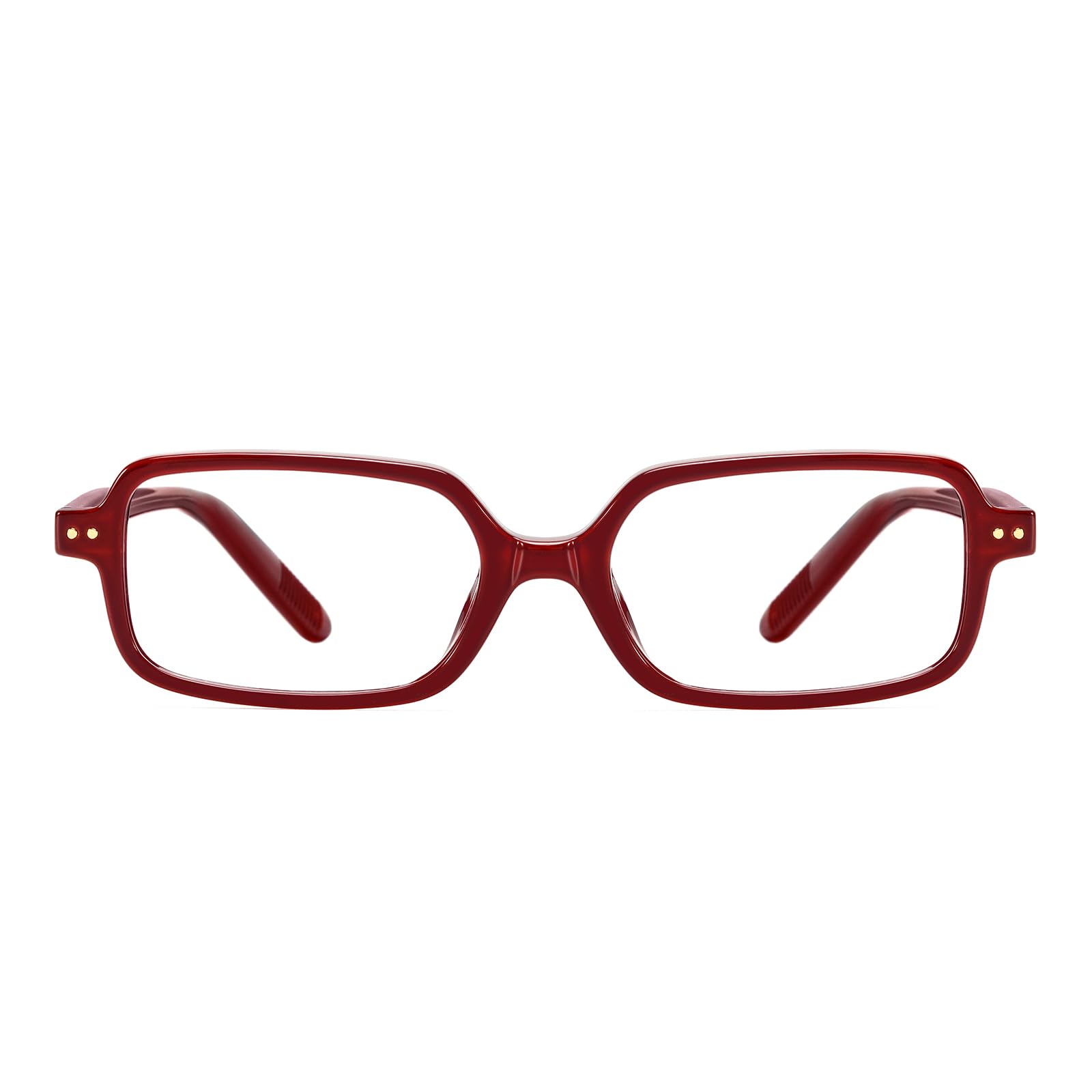 TIJN Magnus Blue Light Blocking Glasses for Women Men,Square Cat Eye Frame Bluelight Glasses for Gaming/Computer/Screen,DR