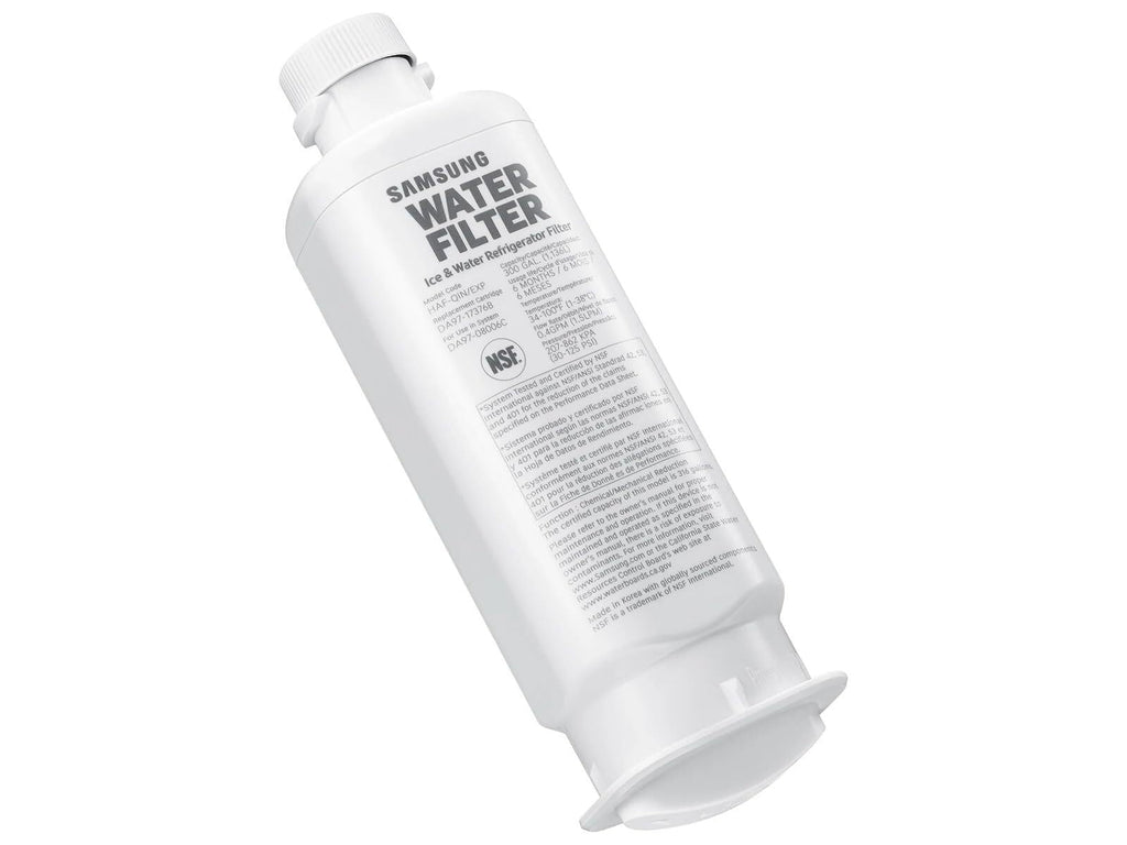 Samsung HAF-QIN/EXP Genuine Refrigerator Water Filter, Reduces 99% of Harmful Contaminants for Clean, Clear Drinking Water, 6-Month Life, Easy Install, Pack of 1