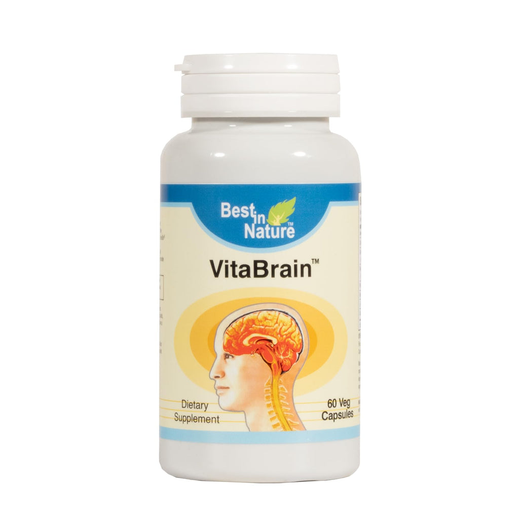 Best in Nature VitaBrain Brain Support Supplement - 60 Capsules