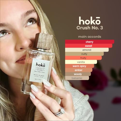 HOKO Crush No. 3 - Premium Impression of Lost Cherry | Extrait de Parfum, 1.7Oz | Cherry, Almond, Jasmine & Vanilla | Long-Lasting inspired Unisex Perfume | Vegan & Paraben-Free