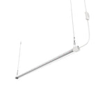 APICDOM LED Grow Light 4FT Full Spectrum Compact Linkable Lighting Fixture for Indoor Greenhouse Year Round Plant Seedlings, Essential Grow Slim Hanging Suspended Strip
