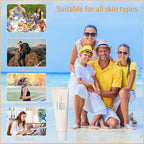 2PCS Korean Sunscreen Cream,Korean Skin Care Solution for All Skin Types, Korean Sunscreen S-P-F50 +PA++++, Korean Skin Care Solution for All Skin Types（korean sunscreen）