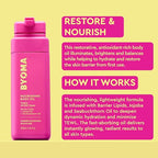 BYOMA Nourishing Body Oil - For All Skin Types - Lightweight, Fast-Absorbing Body Oil with Jojoba & Seabuckthorn - Hydrates, Brightens & Restores Skin Barrier - 3.4 fl oz