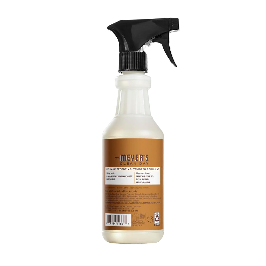 Mrs. MEYER'S CLEAN DAY Multi-Surface Cleaner 3 Pack Variety 16 OZ Each, 1 CT (Acorn Spice + Apple Cider + Fall Leaves)