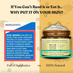 Beef Tallow for Skin | TALLOW HONEY BALM | 2 Ingredients | 100% Grass-Fed Tallow & Raw MN Honey | Whipped & UNSCENTED | Whole Body & Face Balm for Sensitive, Dry Skin, Eczema, Psoriasis, Rosacea (2oz)