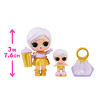 L.O.L. Surprise! Confetti Pop Birthday Sisters- with Collectible Doll, Lil Sister, 10 Surprises, Confetti Surprise unboxing, Accessories, Limited Edition Doll, Present Box Packaging