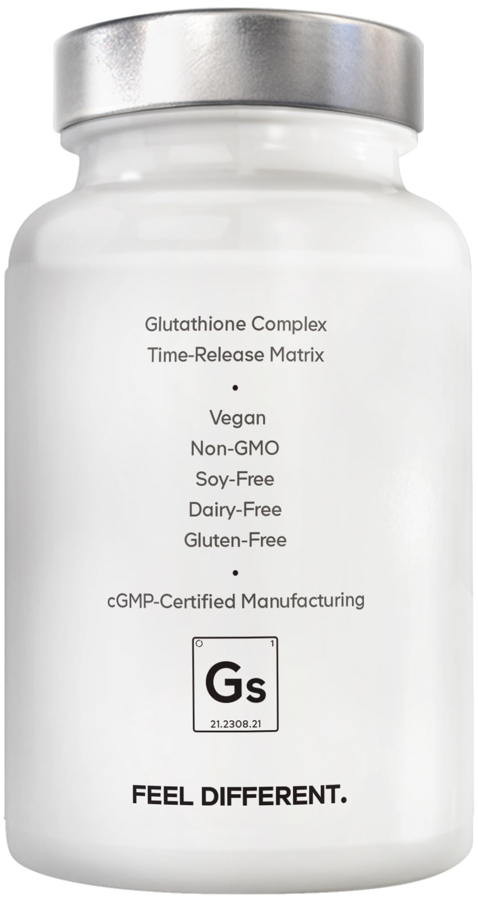 Amen Glutathione-SR+ Sustained-Release Glutathione Supplement, 60 Capsules