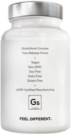 Amen Glutathione-SR+ Sustained-Release Glutathione Supplement, 60 Capsules