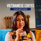 Nguyen Coffee Supply - Saigon Robusta & Arabica Blend: Dark Roast Premium Whole Coffee Beans, Vietnamese Single Origin, Direct Trade, Low Acid, High Caffeine, Roasted in Brooklyn [5 lb Bag]