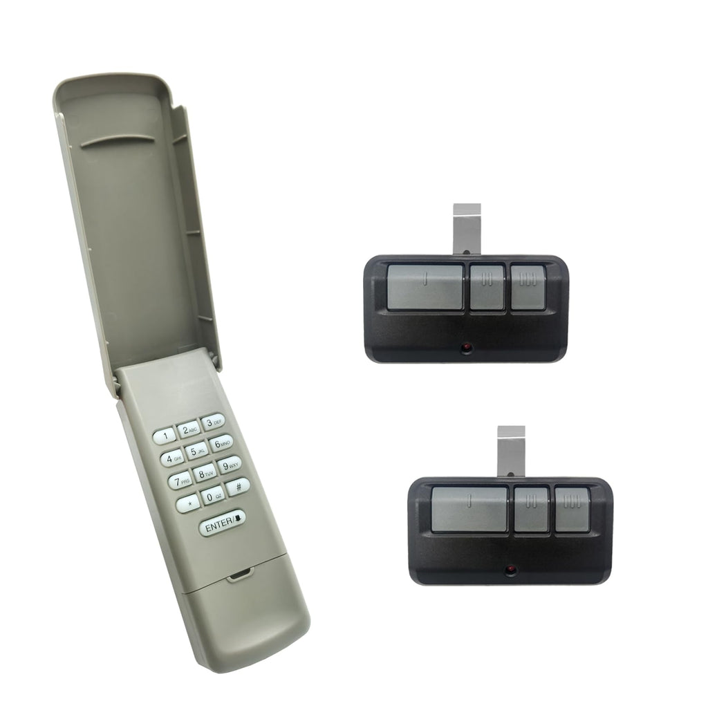 2026 Upgraded 877MAX+893MAX Garage Door Opener Keypad Remote Combo, Replaces For G940EV-P2/371LM/CMXZDCG440/878MAX/877LM/377LM/890MAXCompatible with LiftMaster/Chamberlain/Craftsman Garage Door Opener