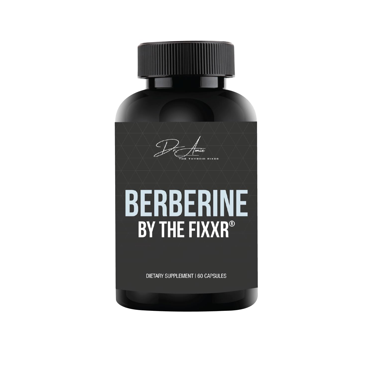 Fixxr Berberine HCI by Dr. Amie | 1200 mg Berberine per Serving | 30 Day Supply, 60 Capsules