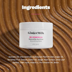 GINGER MILK - Hair Mask, Hair Care, Hair Mask For Damaged Hair, Deep Conditioning Hair Mask, Hair Mask For Dry Damaged Hair And Growth, Be Generous(8 oz.)