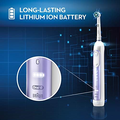 Oral-B Genius 6000 Electric Toothbrush, Orchid Purple