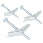 26 Sets 3 Size Toggle Bolts Heavy Duty Metal Drywall Anchors Kit