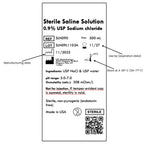 UFC Bio 0.9% Normal Saline Solution - Sterile USP Sodium Chloride - Made in USA - 500 mL - (24 Pack - 12000 mL Total)