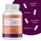 BESTVITE SAM-e 200mg Stabilized (60 Vegetarian Capsules) - Easy to Swallow Capsule Form - No Enteric Coat Needed - No Titanium Dioxide - No Stearates - Vegan - Non GMO - Gluten Free