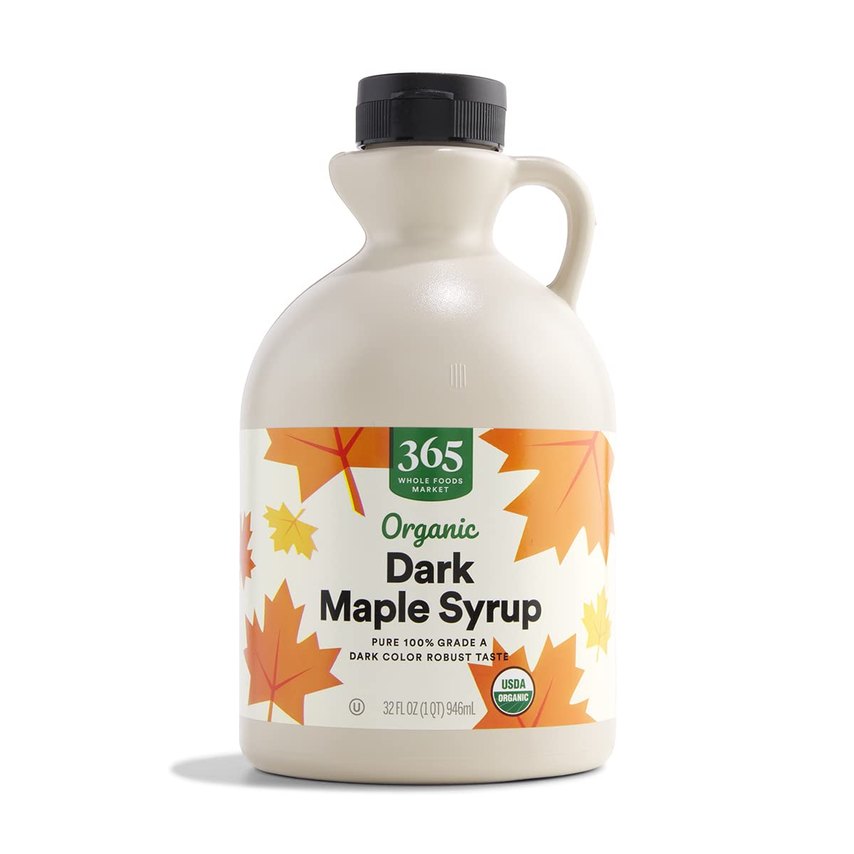 365 by Whole Foods Market, Organic Grade A Dark Maple Syrup, 32 Fl Oz