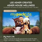 ASHER HOUSE WELLNESS Dog Allergy Chews - All-Natural Itchy Skin Relief for Dogs with Bee Pollen, Colostrum - Licking Paw Treatment, Allergy Medicine for Dogs Over 12 Weeks, 120 Chews