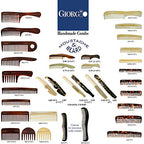 Giorgio G51 Wide Tooth Combs for Women Detangling Comb, Wide Teeth Pocket Comb for Thick Curly Wavy Hair. Hair Detangler Comb For Wet and Dry Everyday Care. Handmade, Saw-Cut and Hand Polished (3.75")