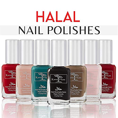 Karma Halal Certified Nail Polish- Truly Breathable Cruelty Free and Vegan - Oxygen Permeable Wudu Friendly Nail Enamel (LAILA)