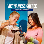 Nguyen Coffee Supply - Loyalty Signature Robusta & Arabica Blend: Medium Roast Premium Ground Coffee Beans, Vietnamese Single Origin, Low Acid, High Caffeine, Roasted in Brooklyn [5 Ib Bag]