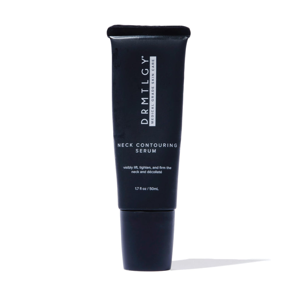 DRMTLGY Contouring Serum - Anti Aging Neck Cream for Skin Tightening and Firming, Sculpt and Define Jawline, Improves Horizontal Neck Lines and Sagging Skin, 1.7 oz