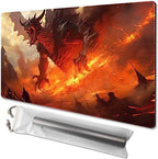 MTG Playmat - Non-Slip Backing Printing, Ideal for Card Game Enthusiasts TCG Playmat (MTG2-Arrival of The Dragon)