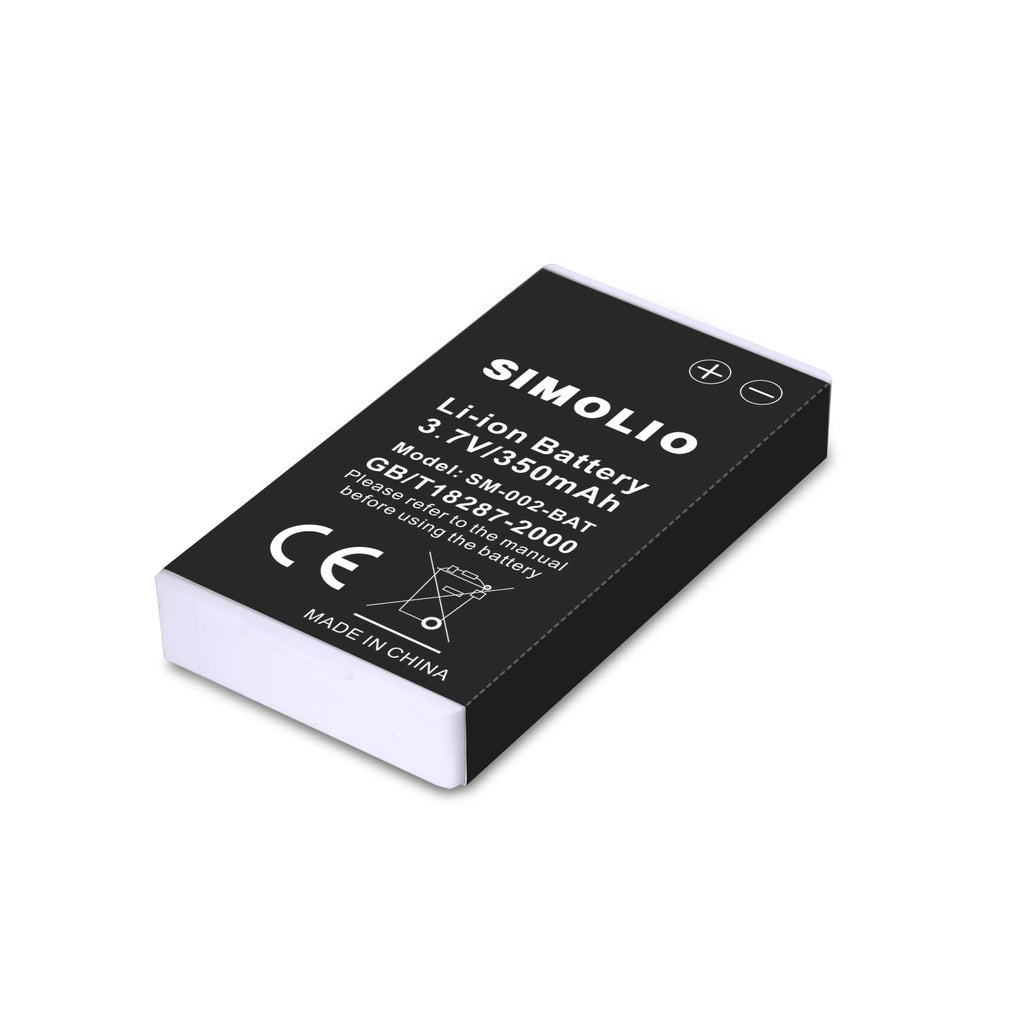 SIMOLIO Replacement Li-Battery Wireless TV Headsets SM-823 Pro, SM-823D Pro, SM-824D1, SM-824D2, SM-828D1, SM-828D2, SM-8245 and SM-863D Series, Rechargeable Battery TV Hearing Headset