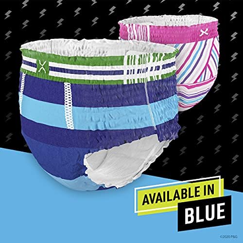 Pampers Ninjamas Nighttime Bedwetting Underwear Girls Size L (64-125 lbs) 11 Count (Packaging & Prints May Vary) (Pack of 2)