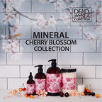 Dead Sea Collection Bath Salts with Cherry Blossom – Pure Dead Sea Salt and Sweet Cherry Oil - Nourishing Soothing and Relaxing Skin and Muscle – 34.2 Oz