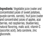 V8 Blends 100% Juice Acai Mixed Berry Juice, 46 fl oz Bottle (Case of 6)