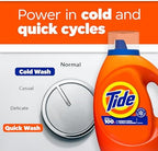 Tide Liquid Laundry Detergent, HE Compatible, Original Scent, 80 loads, 105 fl oz