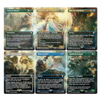 Magic The Gathering The Lord of The Rings: Tales of Middle-Earth Scene Box - The Might of Galadriel (6 Scene Cards, 6 Art Cards, 3 Set Boosters + Display Easel)